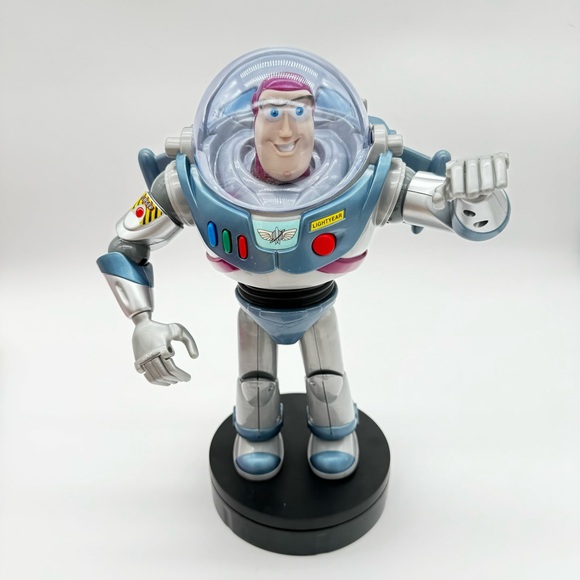 Doudou Peluche Buzz l'Eclair DISNEY PIXAR Lightyear Toy Story Blanc